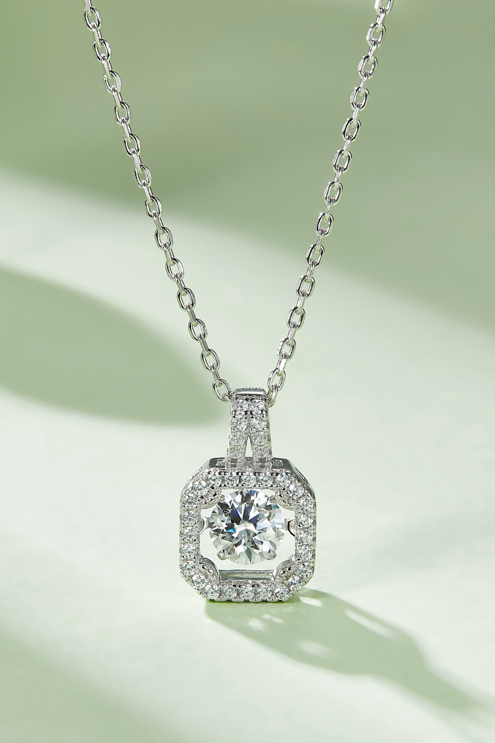 Moissanite 925 Sterling Silver Necklace